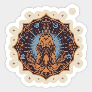 Occult Oracle: Unveiling Mystical Truths Sticker